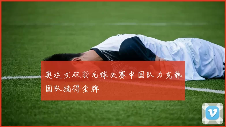 奥运女双羽毛球决赛中国队力克韩国队摘得金牌